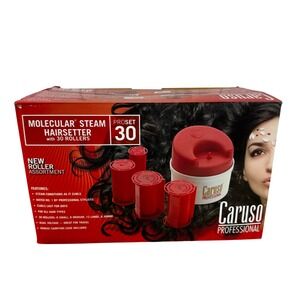Caruso ProSet 30 Rollers Curlers Professional Molecular Steam Hairsetter 561030